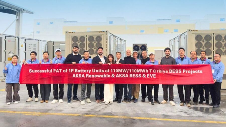 Türkiye’nin En Büyük Elektrik Depolama Tesisi FAT Süreci Tamamlandı